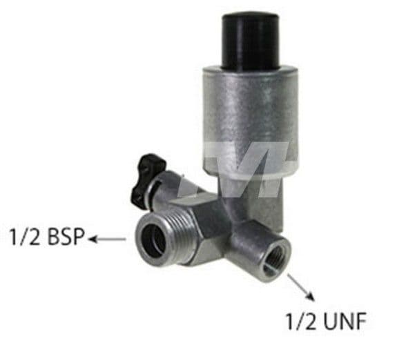 Fuel Tank Tap & Heater Plug Primer Fordson Dexta