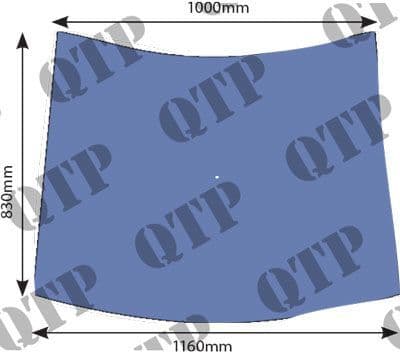 Glass Ford Q Cab & Super Q Windscreen