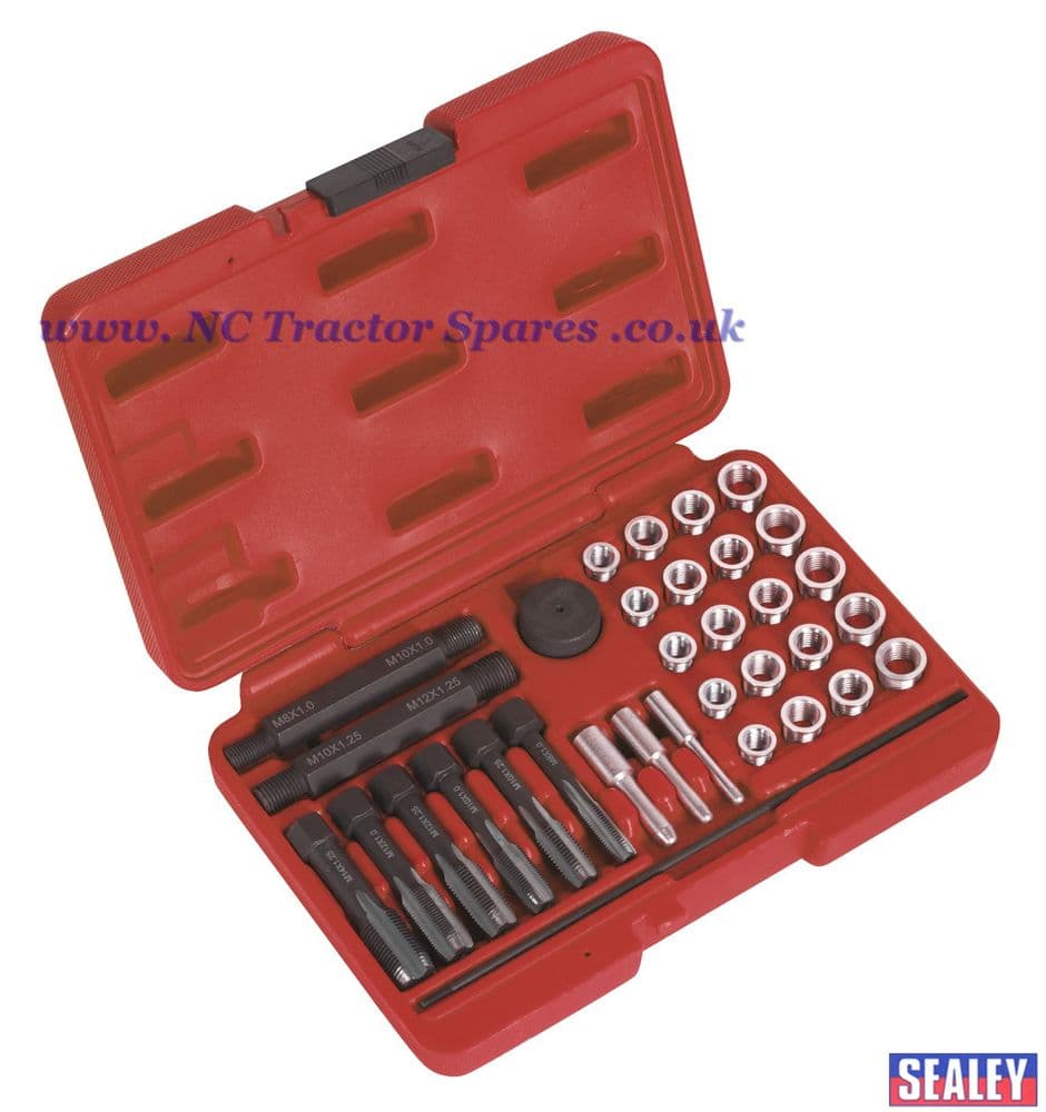 Glow Plug Thread Repair Set 33pc