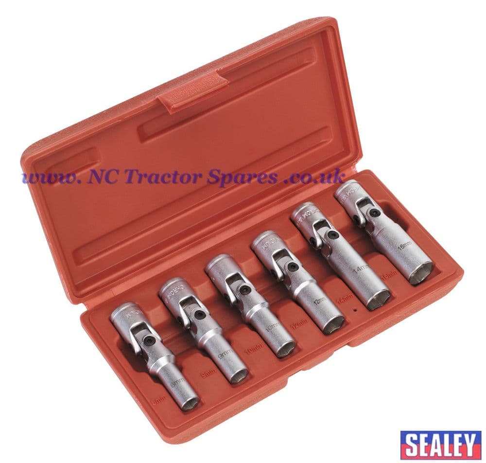 Glow/Spark Plug Socket Set 6pc 3/8"Sq Drive