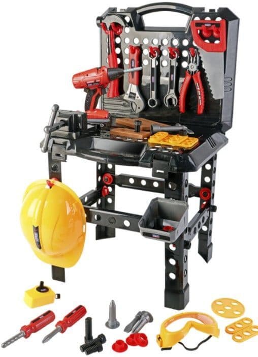 Junior Toy Tool Kit with Workbench 90pc