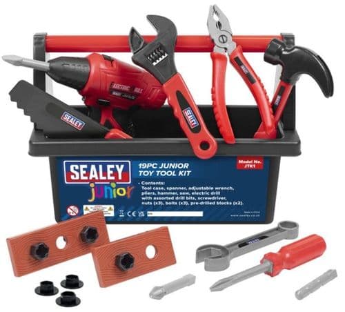 Junior Toy Tool Set 19pc