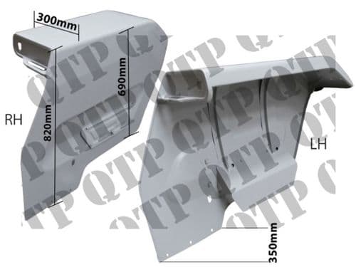 Mudguard 135 & Box Pair