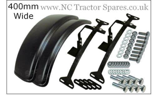 Mudguard Kit Universal 4WD 400mm Wide Pair