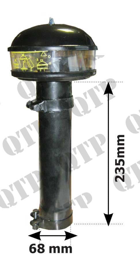 Oil Bath Air Intake Pipe 265 - 290 - 68mm