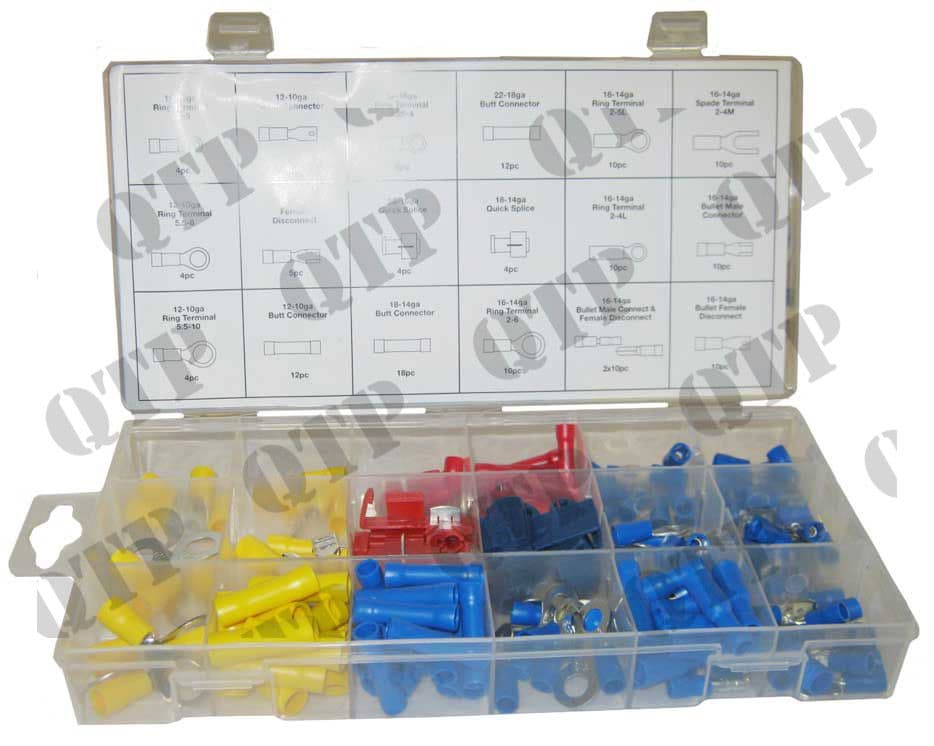 Terminal Loop Kit Pre Insulated Terminal Kit 160pcs