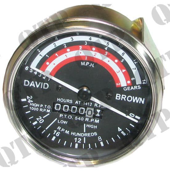 Rev Counter Clock David Brown