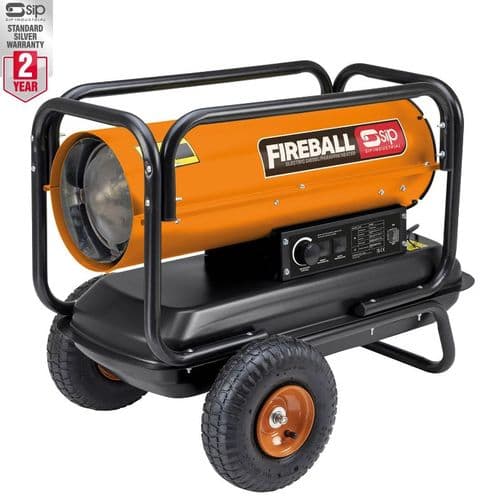 SIP 09592 FIREBALL XD75 Diesel/Paraffin Space Heater