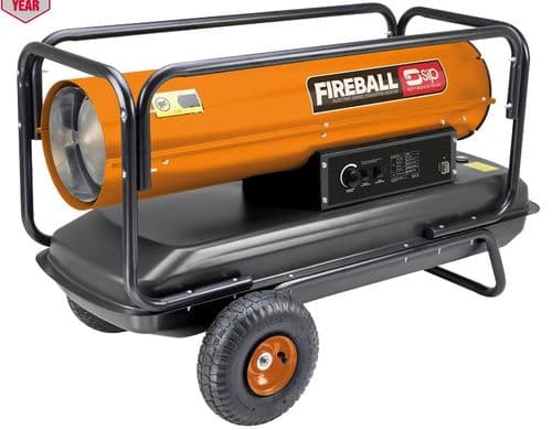 SIP 09594 FIREBALL XD140 Diesel/Paraffin Space Heater