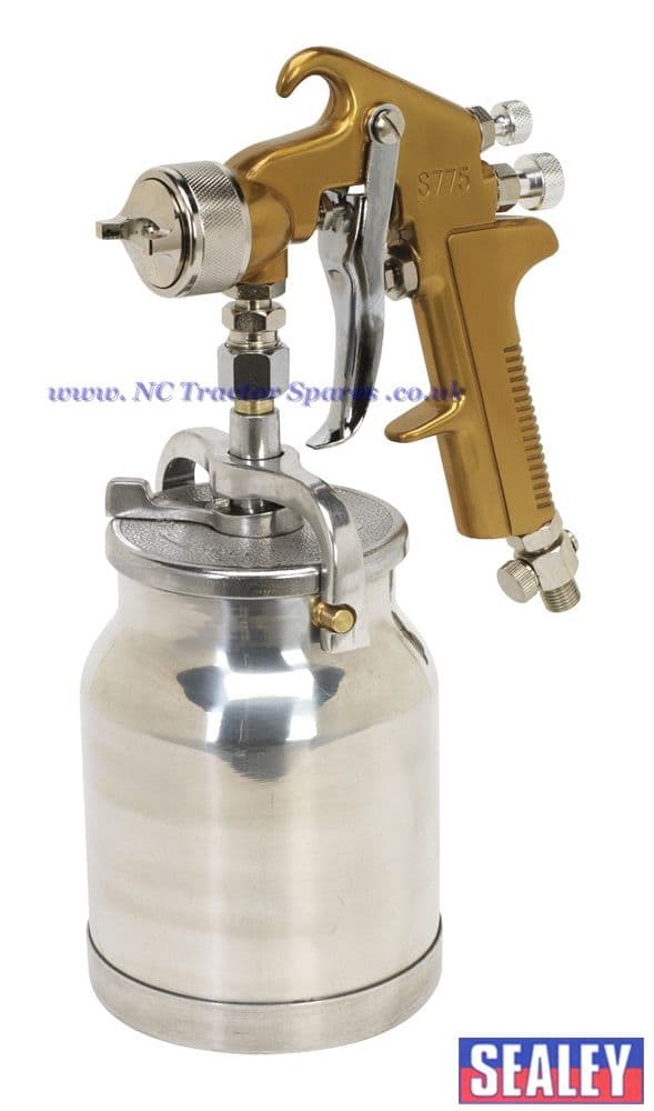 Spray Gun Suction Feed Siegen Brand 1.7mm Set-Up