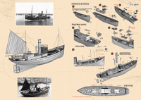 1/144th Ocean Class Steam Drifter 1917