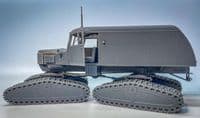 1/25th scale Trans Antarctic Tractor