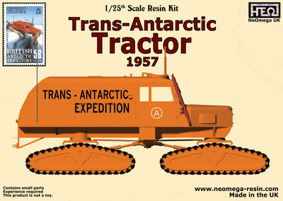 1/25th scale Trans Antarctic Tractor
