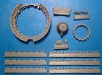 1/32nd F4U-1 Corsair cowl and engine upgrade for Tamiya