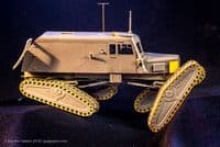 1/35th scale Trans-Antarctic Expedition Tractor (New V2.0 3d print version)  with Penguins.