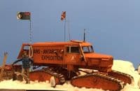 1/35th scale Trans-Antarctic Expedition Tractor (New V2.0 3d print version)  with Penguins.