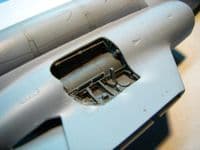 1/48th Buccaneer Wheel Wells (Old kit)