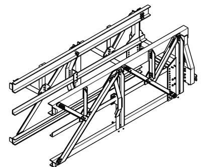 Additional Catapult frame only section 1/48th