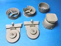 B-25 cowls and cowl flaps