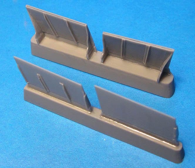 Bottom Radiator Flap Bf-109F Radiator Flaps