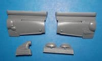 Bf 109G-6 Erla cowlings (for Zvezda kit)