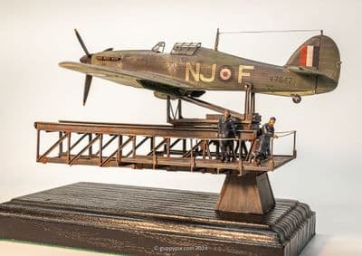 CAM Ship 'Hurricat' Catapult - 1/72nd scale