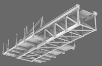 CAM Ship 'Hurricat' Catapult Section 1/32nd scale