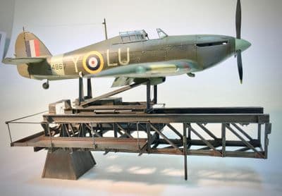 CAM Ship 'Hurricat' Catapult Section 1/48th scale