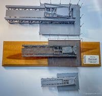 CAM Ship 'Hurricat' Rocket Sled only 1/32nd scale