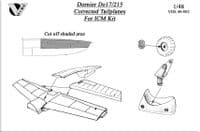 Dornier Do 17/215 corrected tail and tail wheel