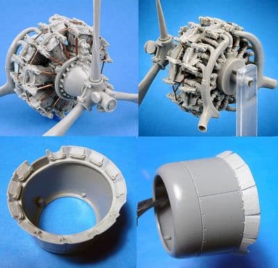 Douglas  TBD-1 Devastator Engine Set GWH