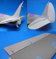 Douglas  TBD-1 Devastator tail & control surfaces GWH