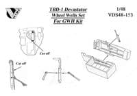 Douglas  TBD-1 Devastator Wheel Wells GWH