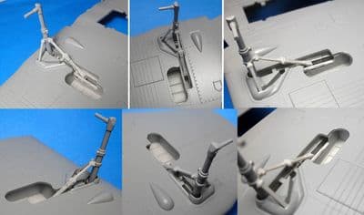 Douglas  TBD-1 Devastator Wheel Wells GWH