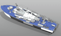 Elco 77' PT Boat kit - Royal Navy Fit.  1/144th scale