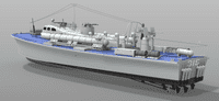 Elco 77' PT Boat kit - Royal Navy Fit.  1/144th scale