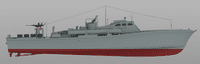 Elco 77' PT Boat Kit - US Navy Fit.  1/144th scale
