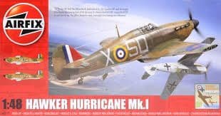 Hurricane I wheel wells 1/48th Airfix