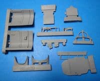 Il-2 field modified 2-seater conversion set+decal