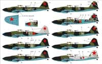 Il-2 field modified 2-seater conversion set+decal