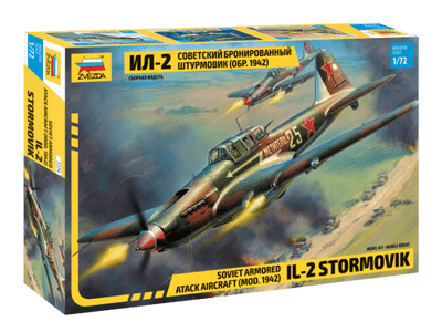 Il-2 field modified 2-seater conversion set+decal