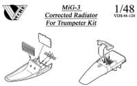MiG-3 corrected radiator.