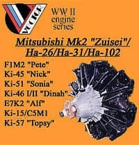 Mitsubishi Mk2 Zuisei/Ha-26/31/102