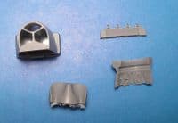 P-40E/N radiator housing