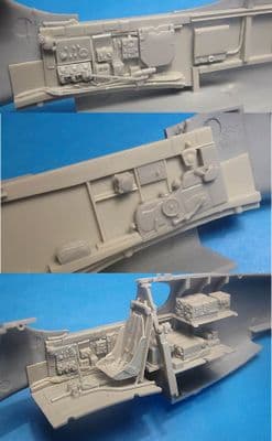 P-51A cockpit set for Hobbycraft kit