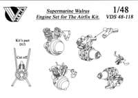 Supermarine Walrus Engine Set