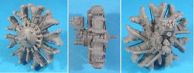 Wright Cyclone R-1820F/Shvetsov M-25 -1/32nd scale