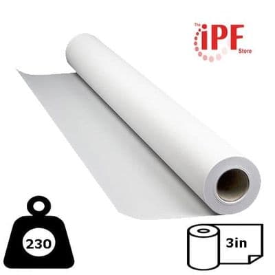 230gsm Matt Coated Premium Paper | 36in | 914mm x 30m | 3in