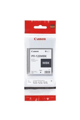 Canon GP-200 Matte Black Ink Cartridge | 130ml Ink | PFI-120MBK | 2884C001AA