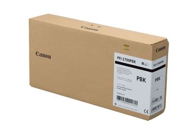 Canon GP-2000 Photo Black Ink Cartridge | 700ml Ink | PFI-2700PBK | 5288C001AA